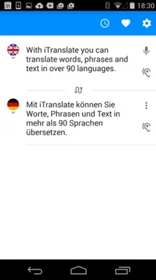 Translate All Languages android App screenshot 2