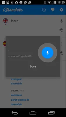 Translate All Languages android App screenshot 3