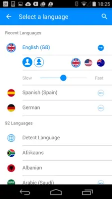 Translate All Languages android App screenshot 4